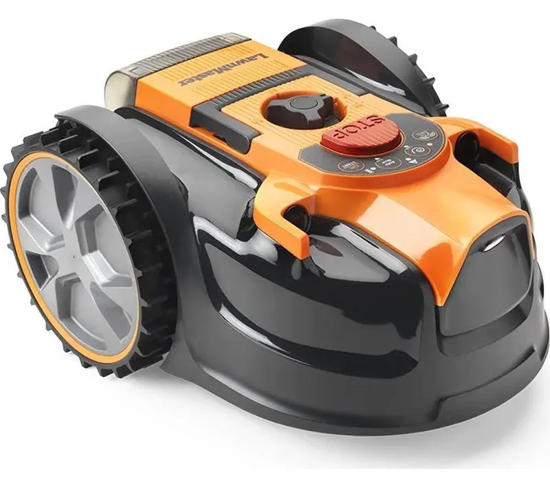 Lawnmaster OcuMow 16 MX 24V VBRM16-01 Robotic Lawn Mower - Orange & Black, Black,Orange