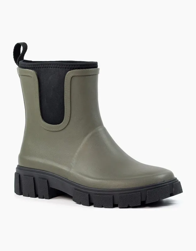 Lazy Dogz Women's Lake Womens Ankle Wellingtons - Tan - Size: 3