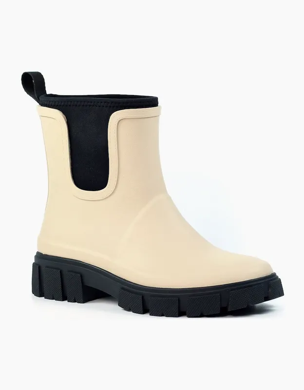 Lazy Dogz Women's Lake Womens Ankle Wellingtons - Tan - Size: 5