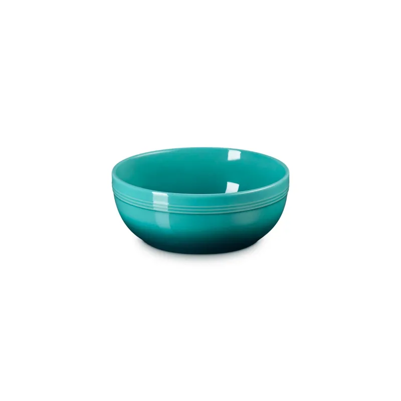 Le Creuset 20cm Stoneware Coupe Serve Bowl - Bleu Riviera