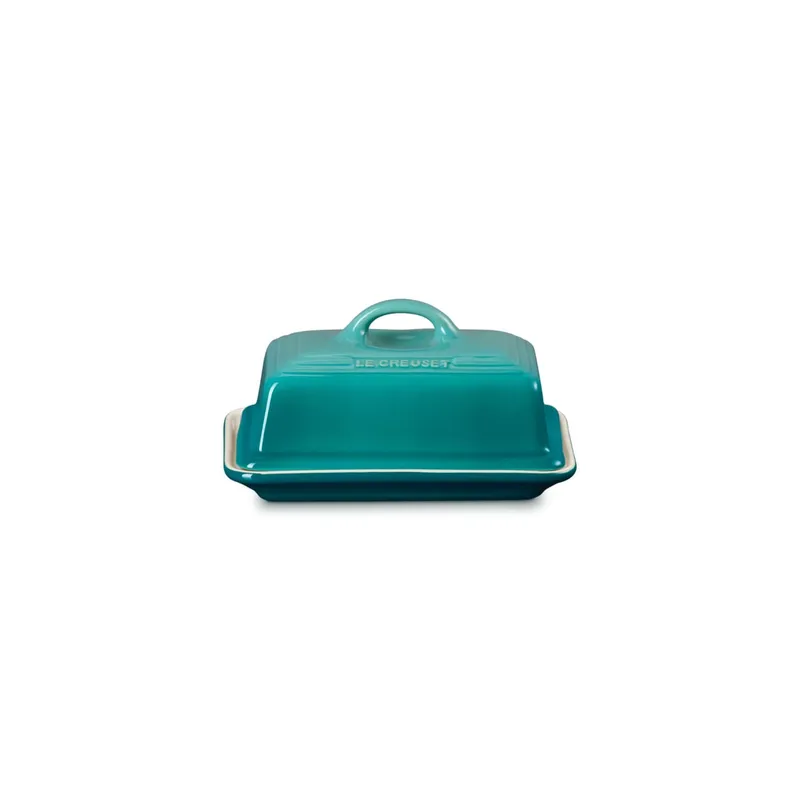 Le Creuset Stoneware Butter Dish - Bleu Riviera