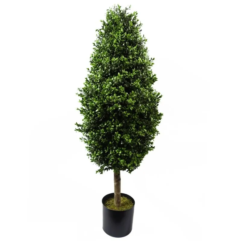 Leaf - 120cm Buxus Ball Cone Artificial Tree uv Resistant Outdoor