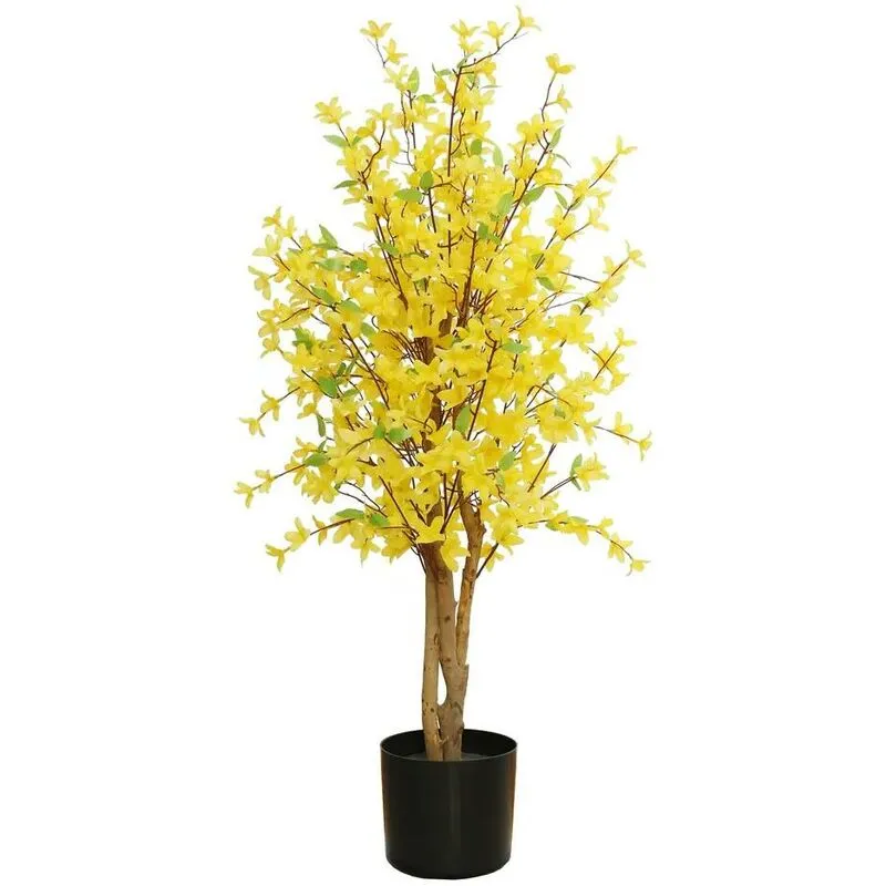 Leaf 60cm Artificial Forsythia Tree