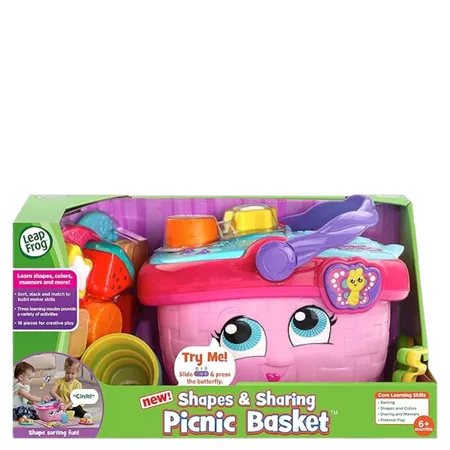 LeapFrog Leap Frog Shapes & Sharing Picnic Basket Activity Toy