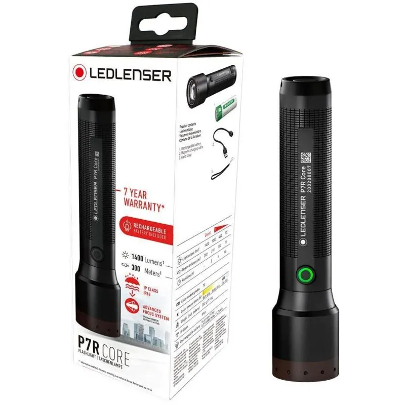 Led Lenser - Ledlenser 502181 P7R core Rechargeable Torch LED502181