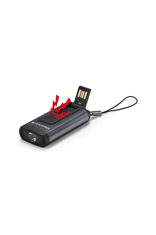 Led Lenser - Ledlenser Safety Keyring Floodlight Alarm Ultra Compact 400 lumens LED502580