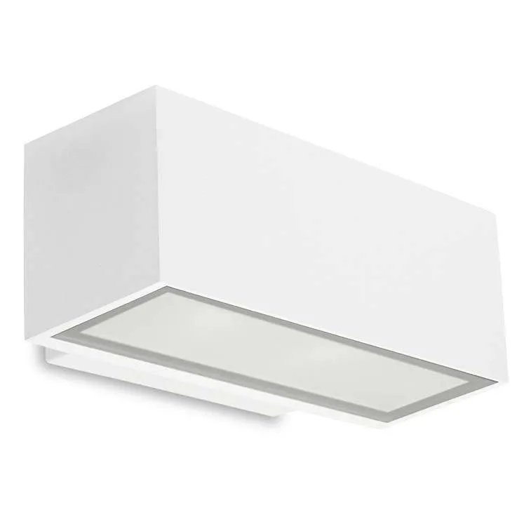 Netlighting Afrodita LED Outdoor Small Wall Light Grey IP65 Special Offer in White White