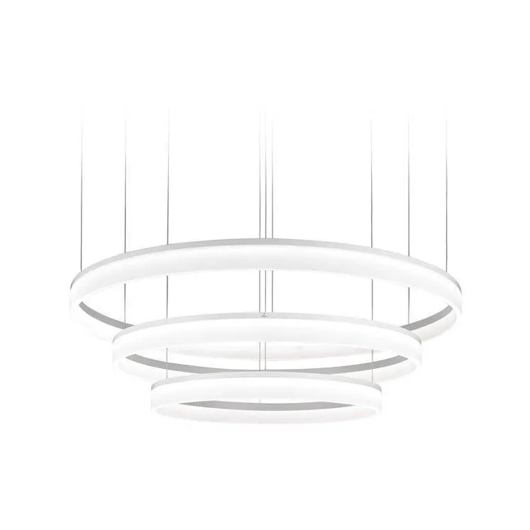 Netlighting Integrated LED Large Ceiling Pendant Light White White
