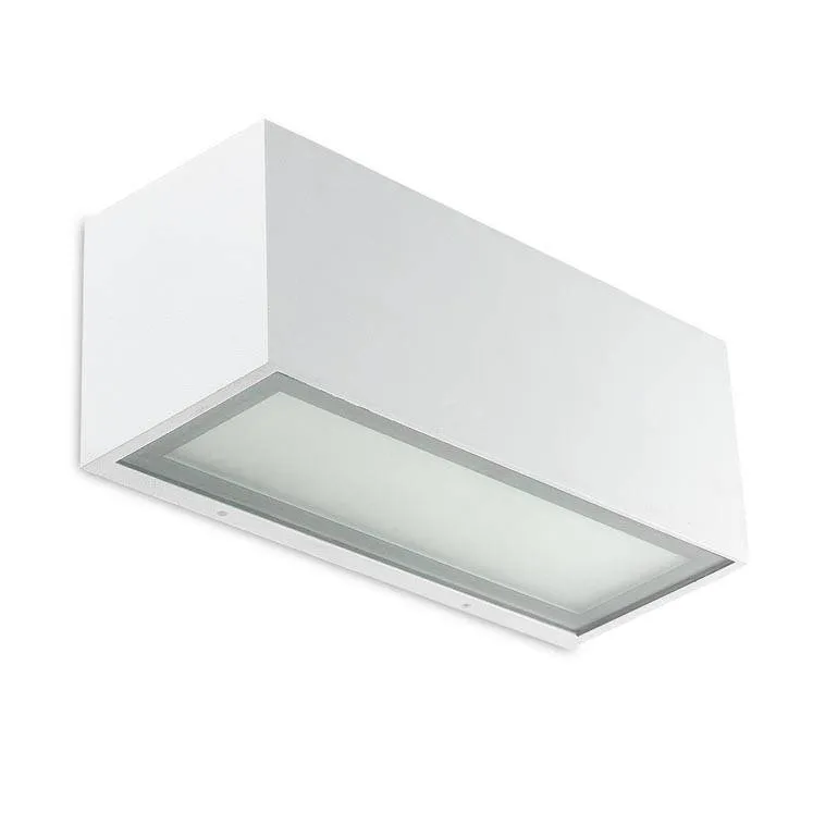 Leds C4 Lighting Lia 1 Light Up & Down Wall Light White, E27