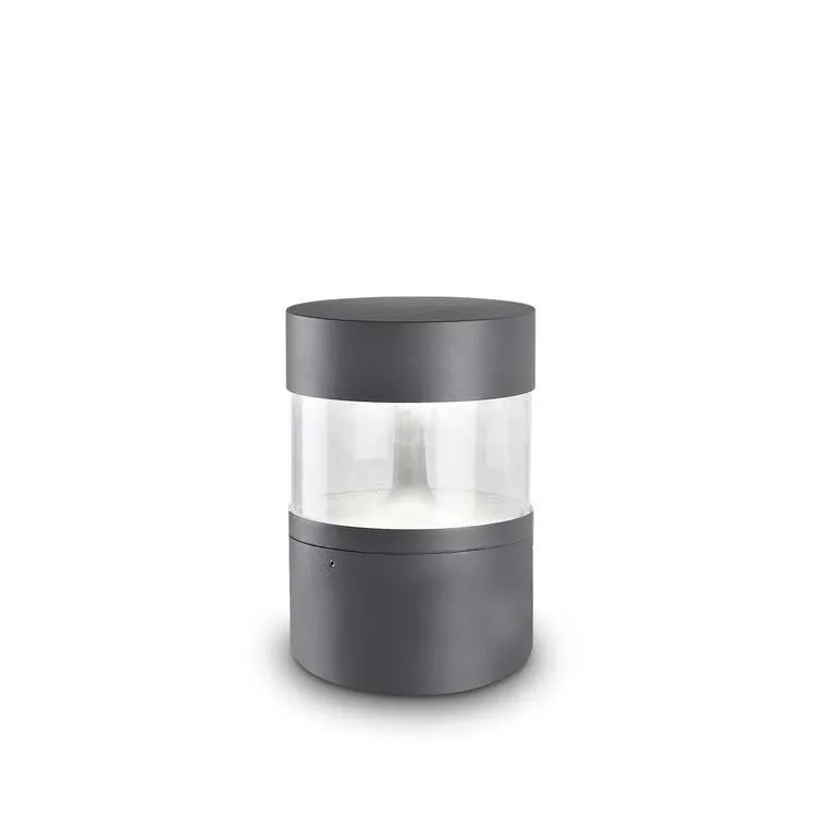 Netlighting Newton LED Outdoor Pedestal Light Urban Grey IP65 Grey
