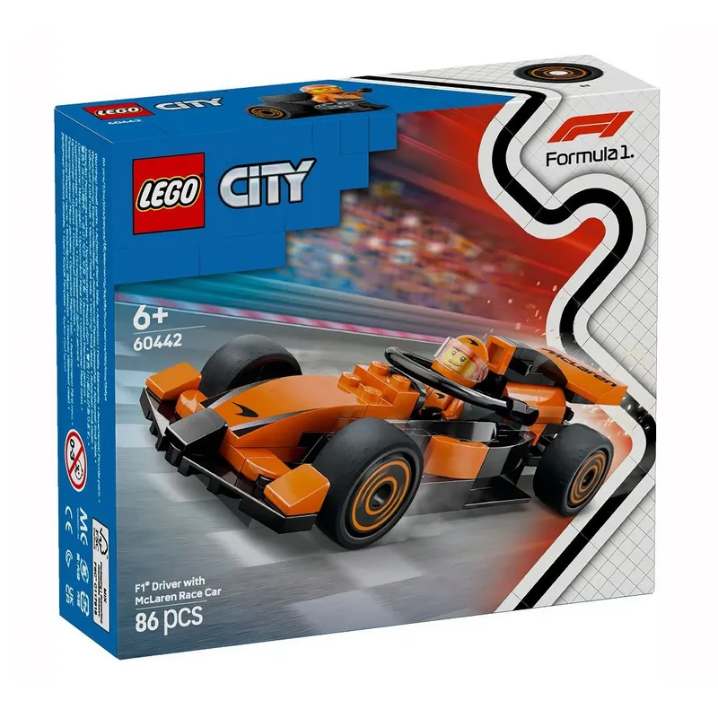 Lego City Formula 1 Mclaren Race Car Multicolor
