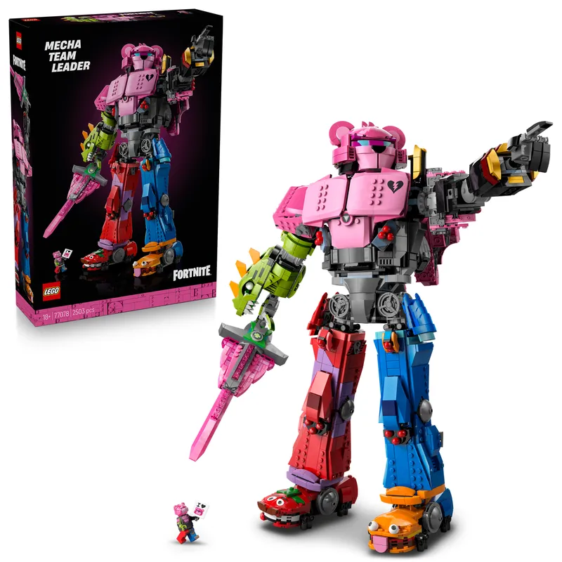 Lego Fortnite Mecha Team Leader Model Kit for Adults 77078