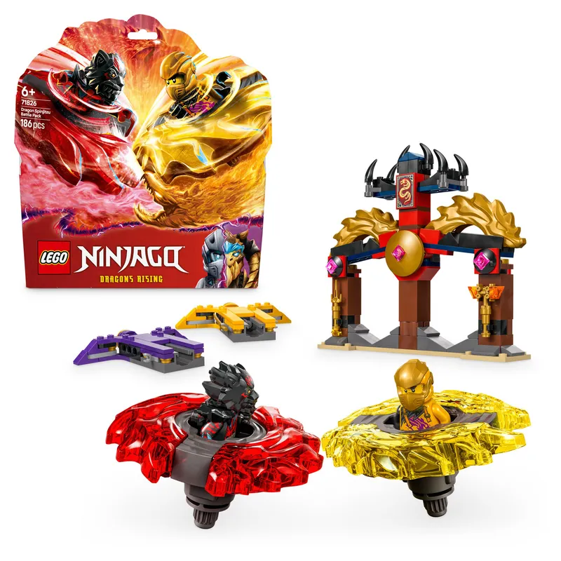 Lego Ninjago Dragon Spinjitzu Battle Pack 71826