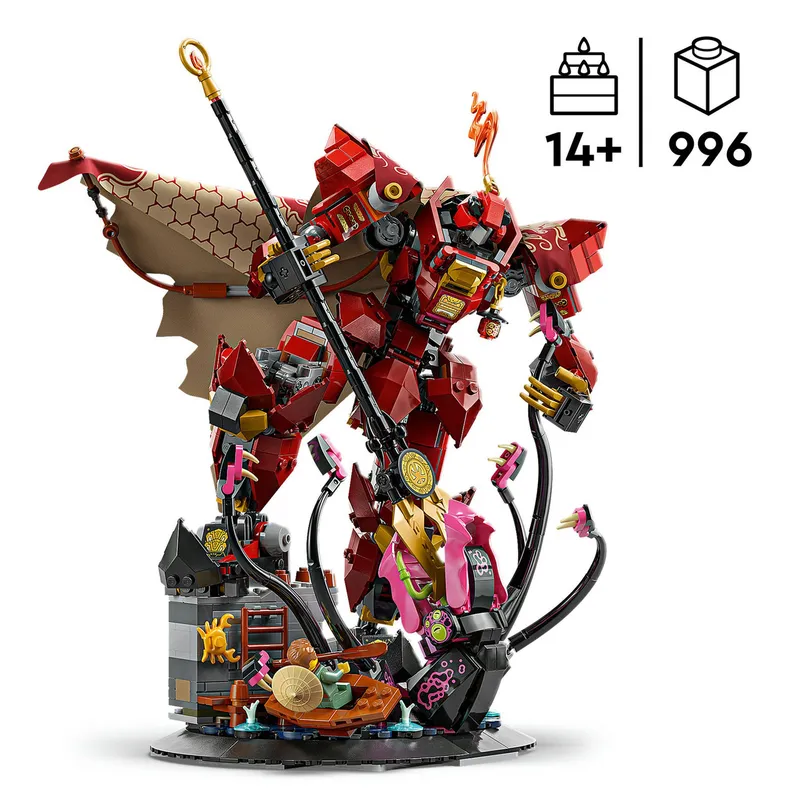 Lego Ninjago The Fire Knight Mech Set 71846