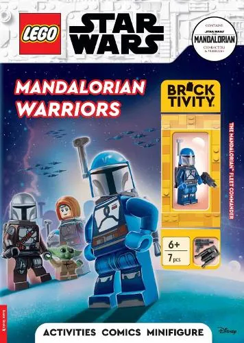 Lego® Star Wars™: Mandalorian Warriors Activity Book (with Mandalorian Fleet Commander Lego minifigure)