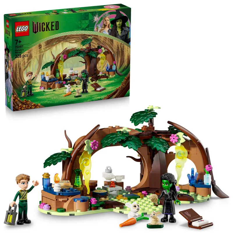 Lego Wicked Elphaba's Retreat 75687
