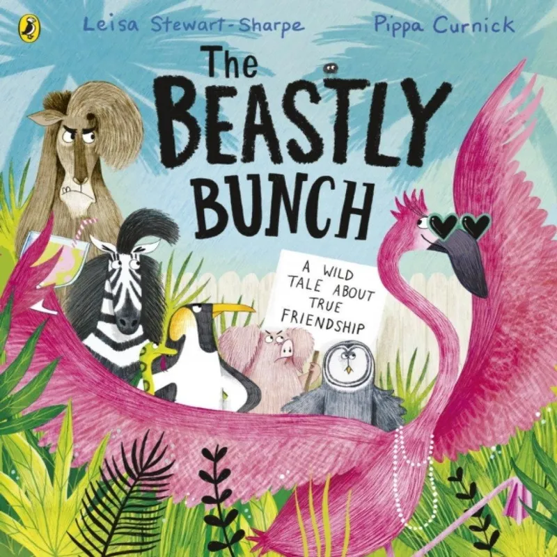 Leisa Stewart-Sharpe Beastly Bunch Paperback Book Multicolor