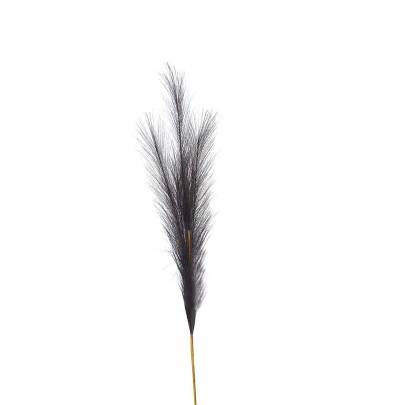 Hill Grey Faux Pampas Grass Stem