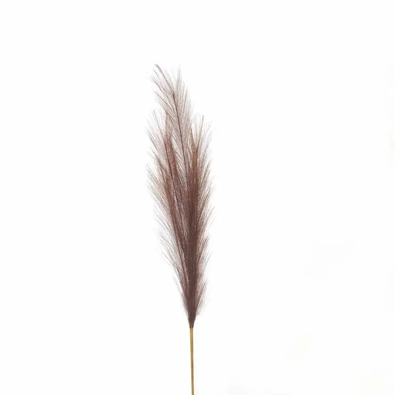 Hill Taupe Faux Pampas Grass Stem
