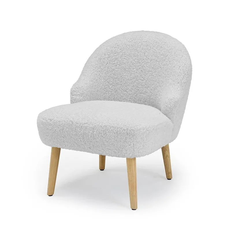 Lemon Pavilion Furniture Ted Chair - Boucle - L63 x W57 x H68 cm - Grey Grey