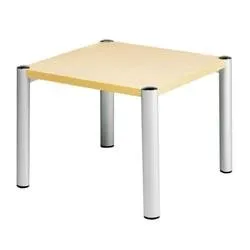 Lento Reception Square Coffee Table - Beech - OF0303
