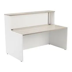 Lento Reception Unit 1600 - Grey Oak - RCA1600GOWH