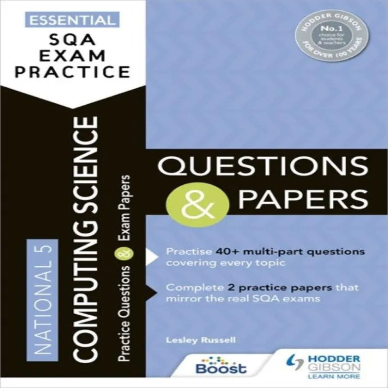 Lesley Russell Essential Sqa Exam Practice: National 5 Computing Science Multicolor