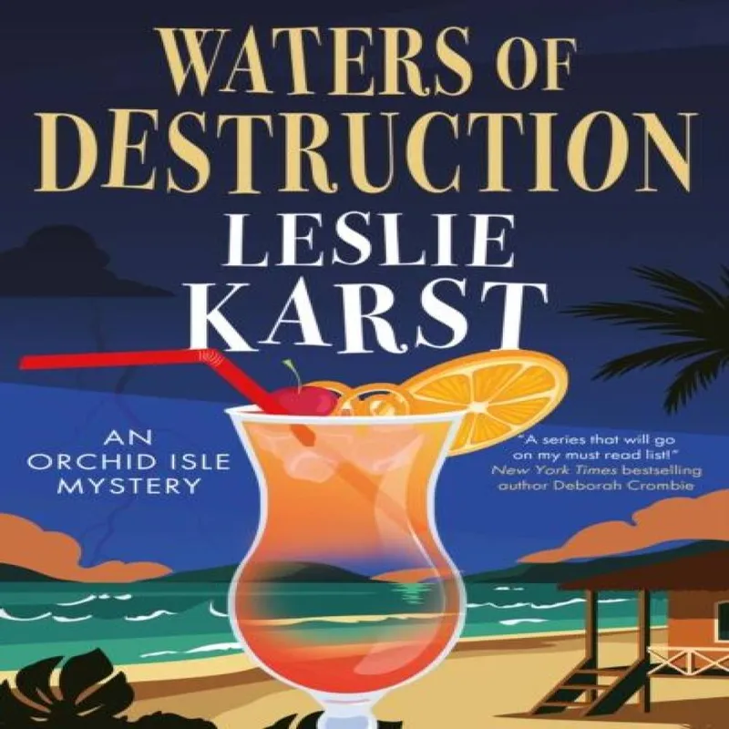 Leslie Karst Waters of Destruction Paperback Book Multicolor
