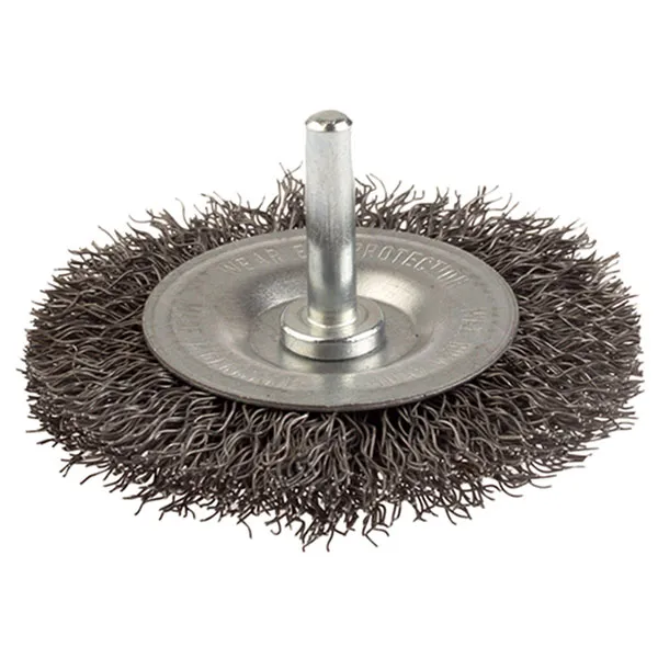 Lessmann 410.133.07 Diy Wheel Brush 75 x 10mm, 0.30 Steel Wire