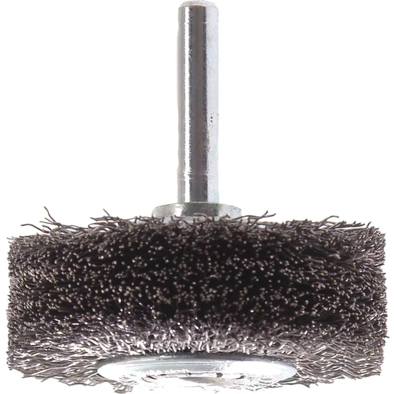 Lessmann Crimped Wire Wheel Brush 70mm 6mm Shank