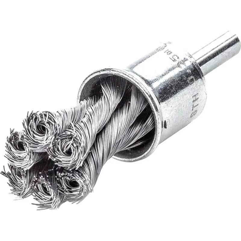 Lessmann Knot End Wire Brush 29mm 6mm Shank