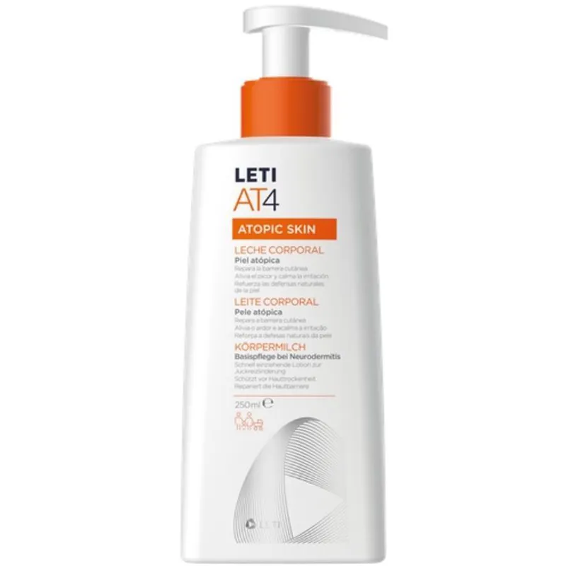 Leti at4 Atopic Skin Body Milk 250mL