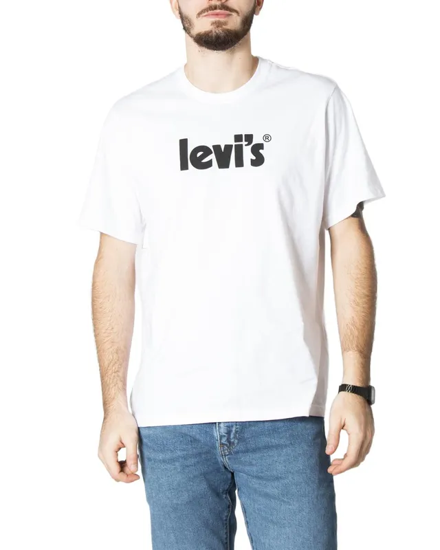 Levis Levi'S Levi`S Mens T-Shirt In White Cotton - Size Small
