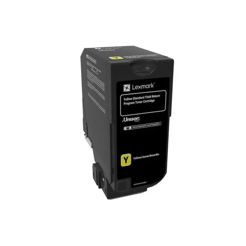 Original Lexmark 74C2SY0 High Capacity Yellow Return