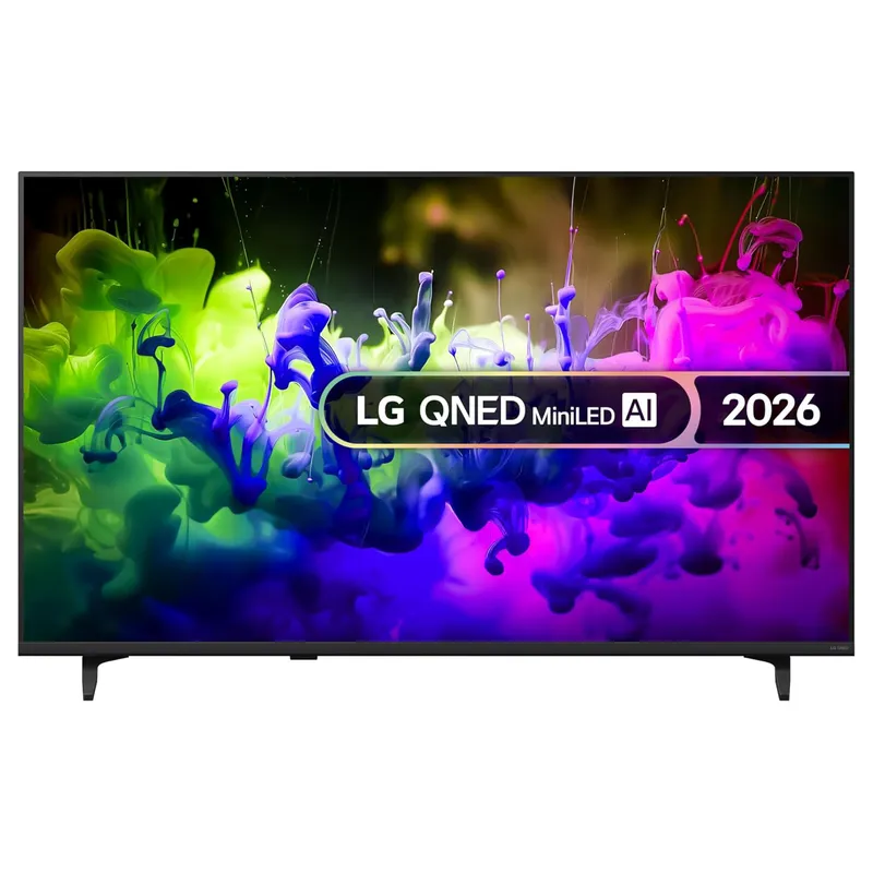 LG Qned AI 50" 4K Ultra HD MiniLED Smart TV [2026] - 50QNED7EB3C, Black