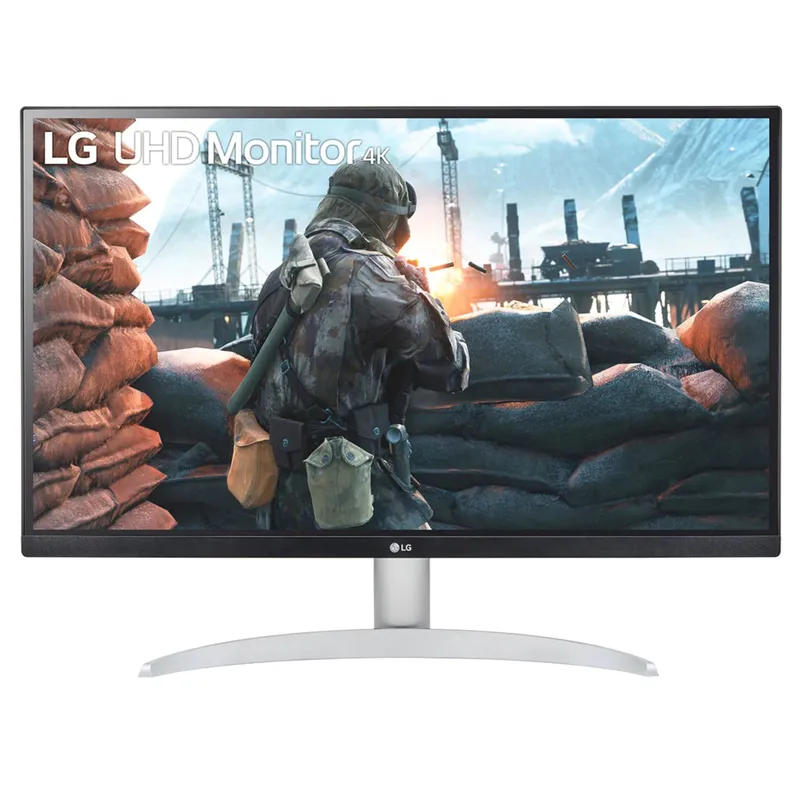 LG 27in UHD 4K IPS Monitor HDR Support Adjustable Stand DCI-P3 95% Color Gamut