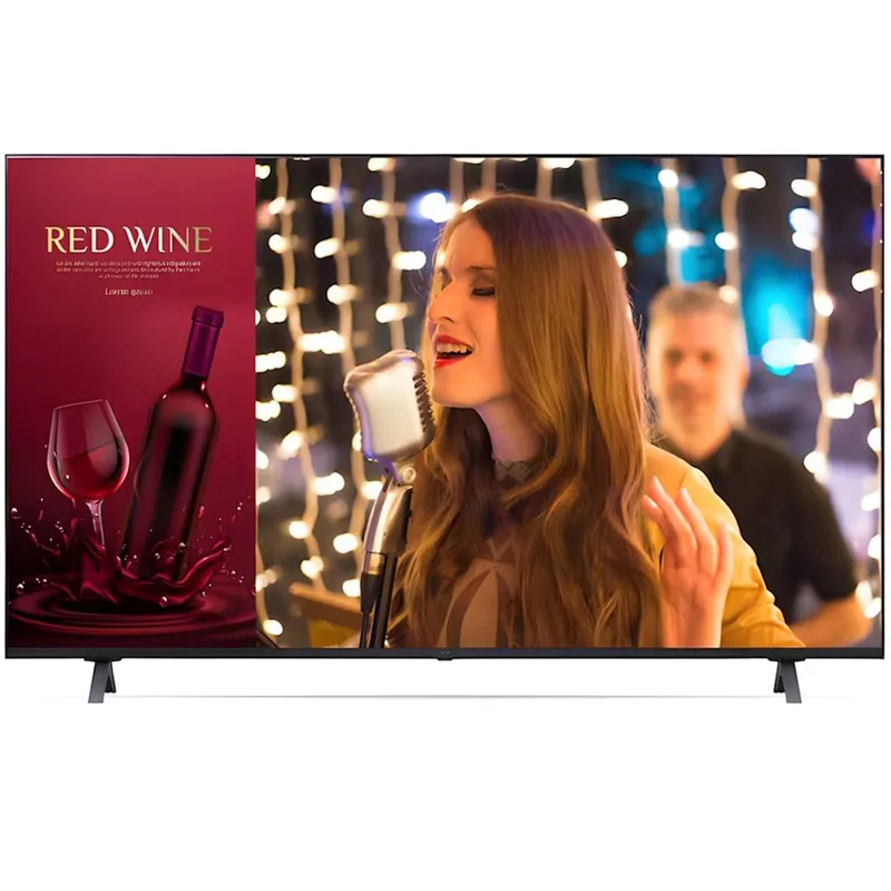 LG 50UN640S0LD 50" 4K TV Signage with Group Management webOS in Black - Black
