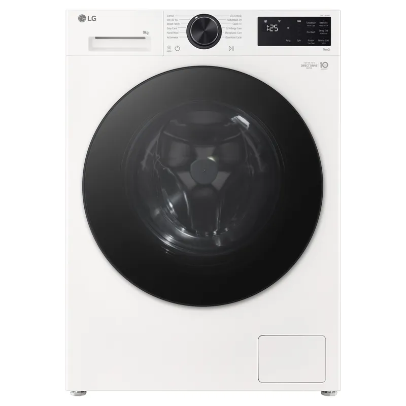 LG F2X50S9TWB 9kg TurboWash Steam Washing Machine - White