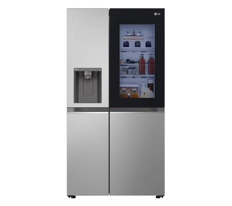 LG GSGV81PYLL Instaview American Fridge Freezer With Ice & Water Non Plumbed - Stainless Steel
