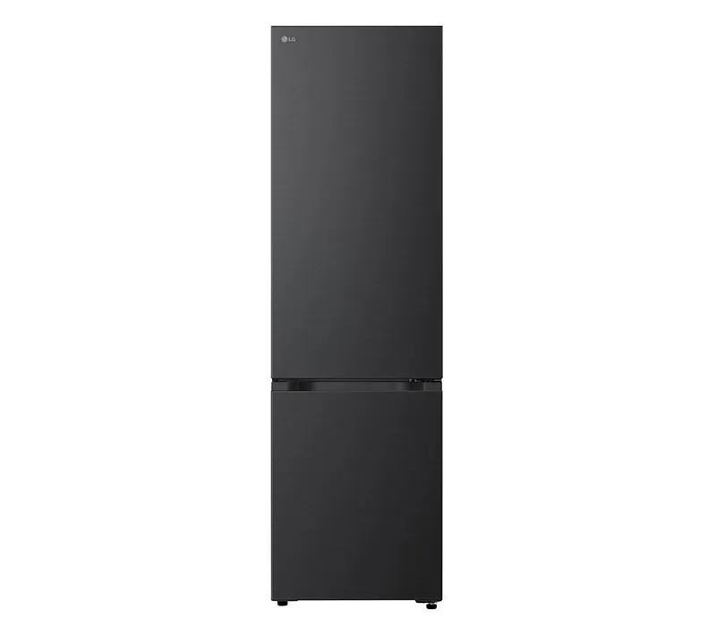 LG GBBS524AEV 60cm Frost Free Fridge Freezer - Black
