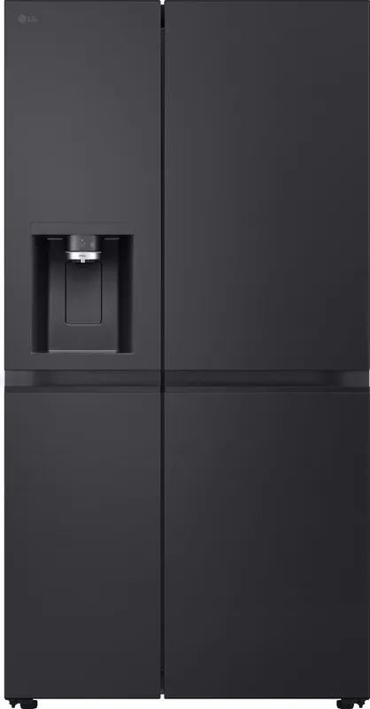 LG NatureFRESH™ GSLE91EVAB Total No Frost American Fridge Freezer - Essence Black Steel - B Rated, Essence Black Steel