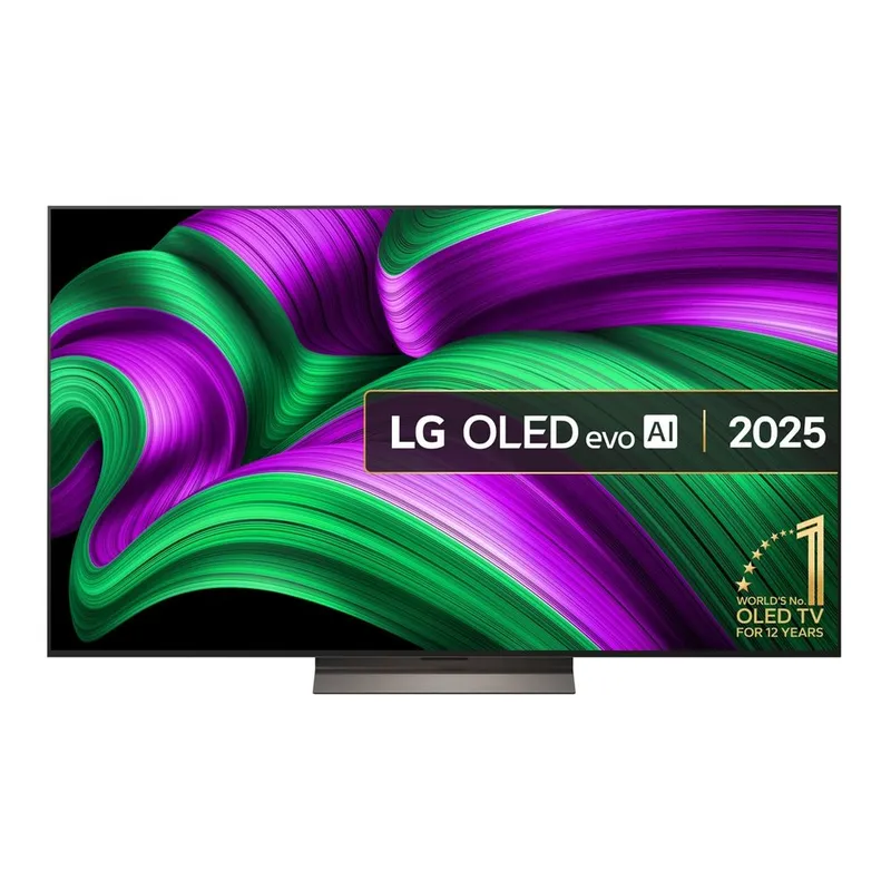 LG OLED65C56LB 2025 65" Evo AI C5 OLED 4K Smart TV - Black