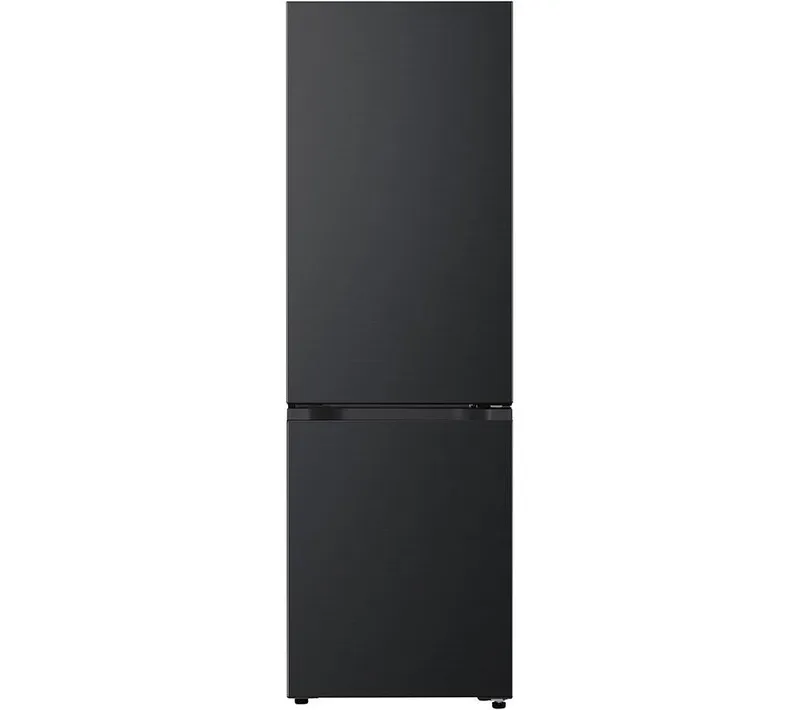 LG Fit & Max GBBSJ10EEP 186cm Total No Frost Fridge Freezer - Matte Black - E Rated, Black