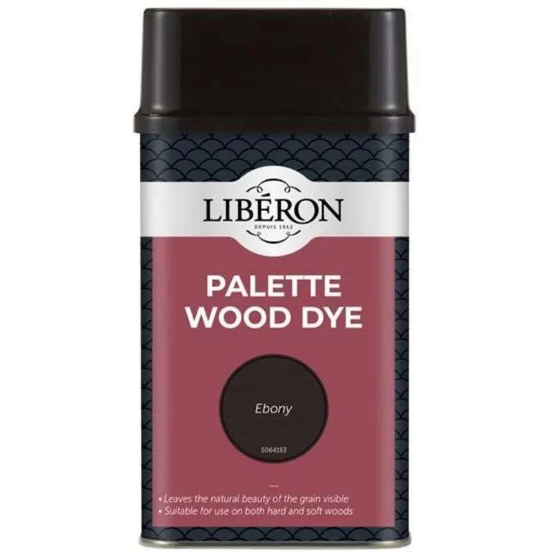 Liberon Palette Wood Dye Ebony 500ml Ebony 500ml