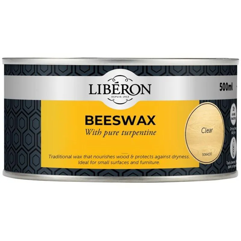 Beeswax Paste Clear 500ml LIBBPCL500N - Liberon