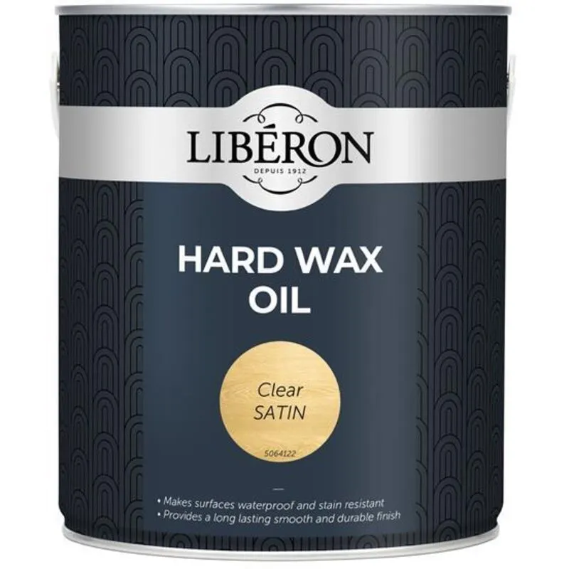 Liberon Hard Wax Oil 2.5l Clear Satin