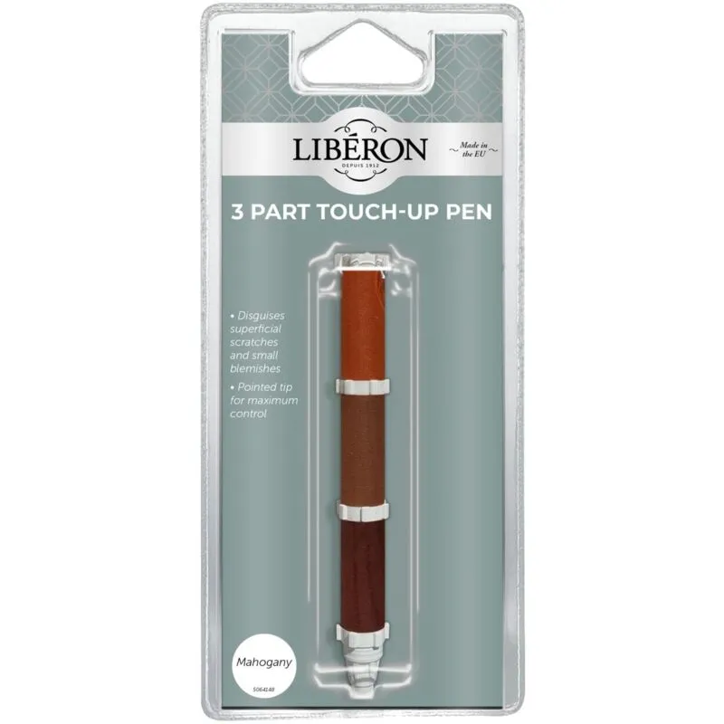 Liberon 3 Part Touch Up Pen Mahogany