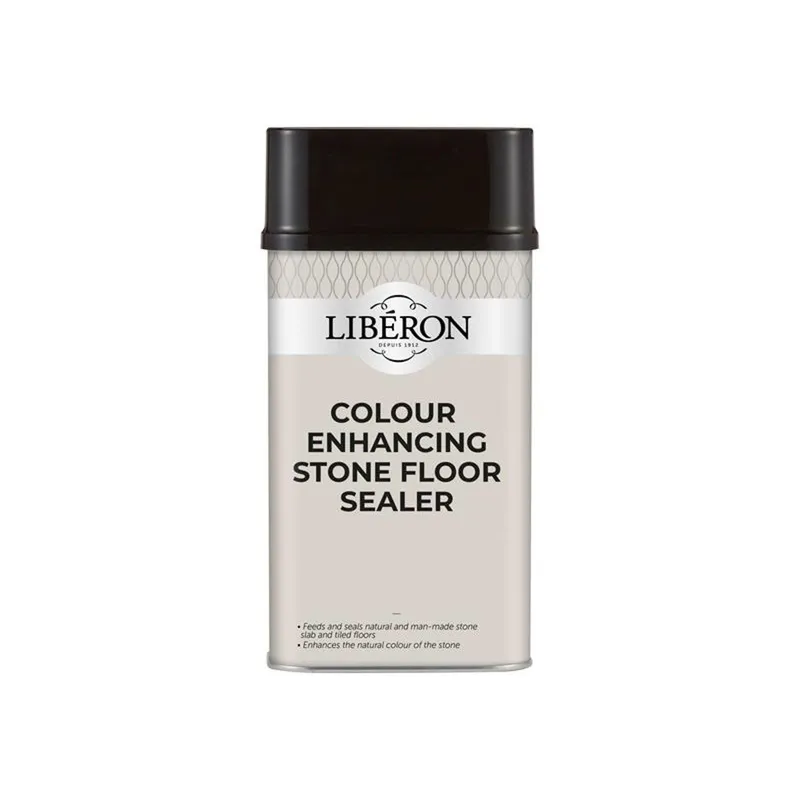 Liberon 'Colour Enhancer' Stone Floor Sealer 1 litre in Clear Size: 1L Clear 1L