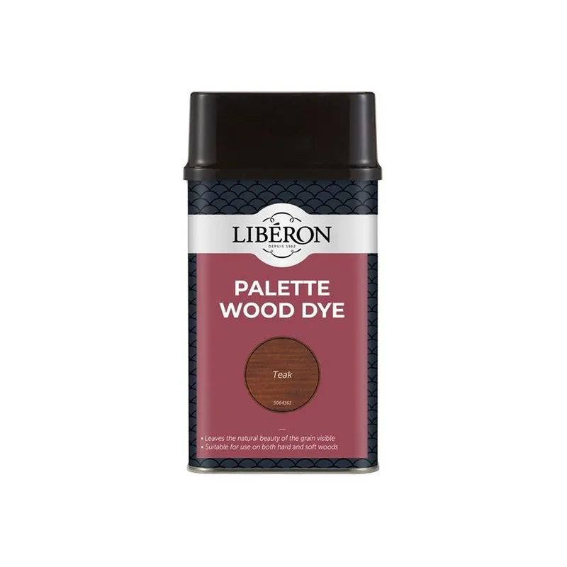 Liberon Palette Wood Dye Teak 500ml Teak 500ml