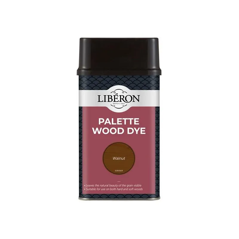 Liberon Palette Wood Dye Walnut 500ml Walnut 500ml